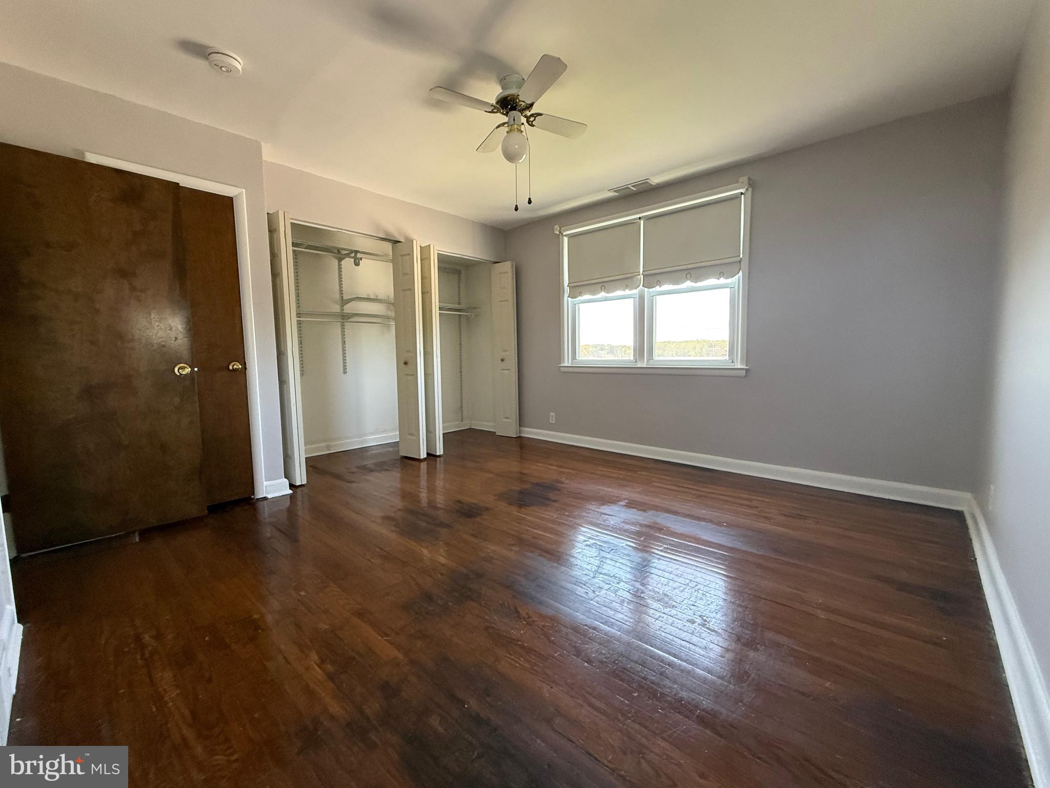 9083 Convent Avenue Philadelphia, PA 19136 - Photo 17 of 22 a view of livingroom with hardwood floor and a ceiling fan