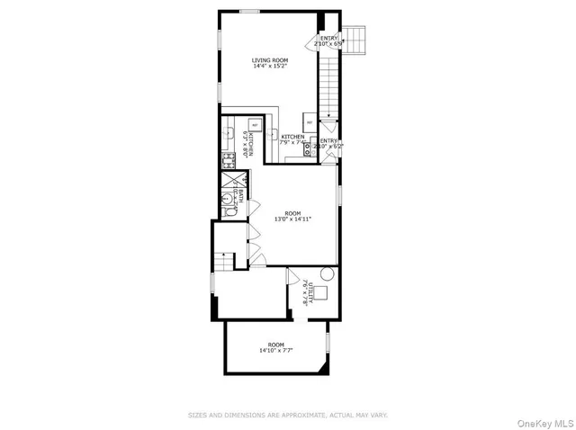 a picture of a floor plan