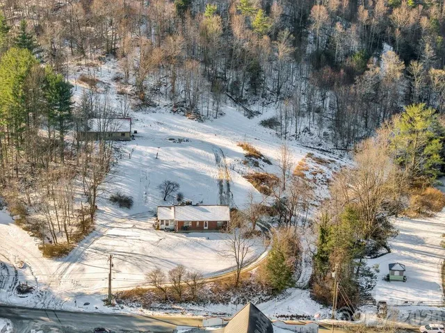 a backyard of a house