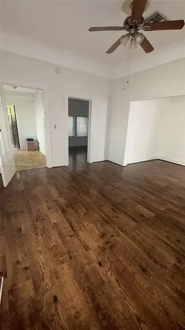 a view of empty room