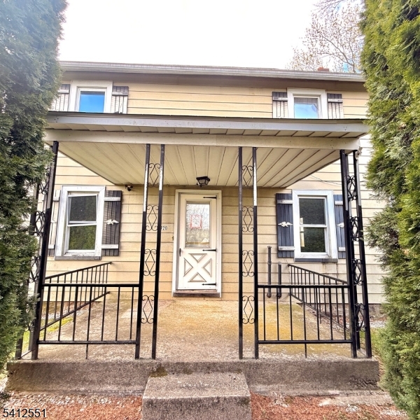 front view of a house