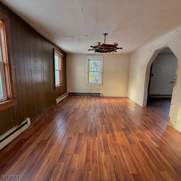 2720 River Road Phillipsburg, NJ 08865 - Photo 8 of 15 a view of an empty room with a window and wooden floor