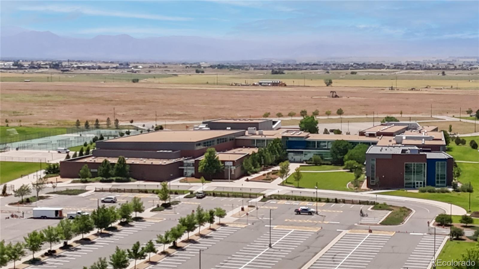 5759 Canyon Circle Longmont, CO 80504 - Photo 33 of 37 a view of a city and ocean view