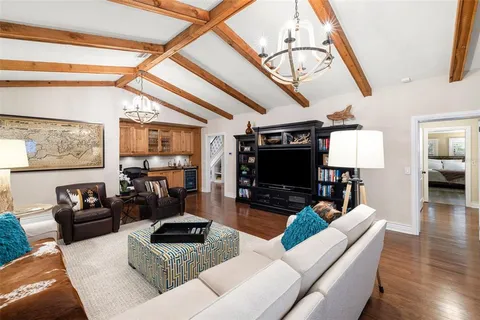 a view of a house with a potted plant