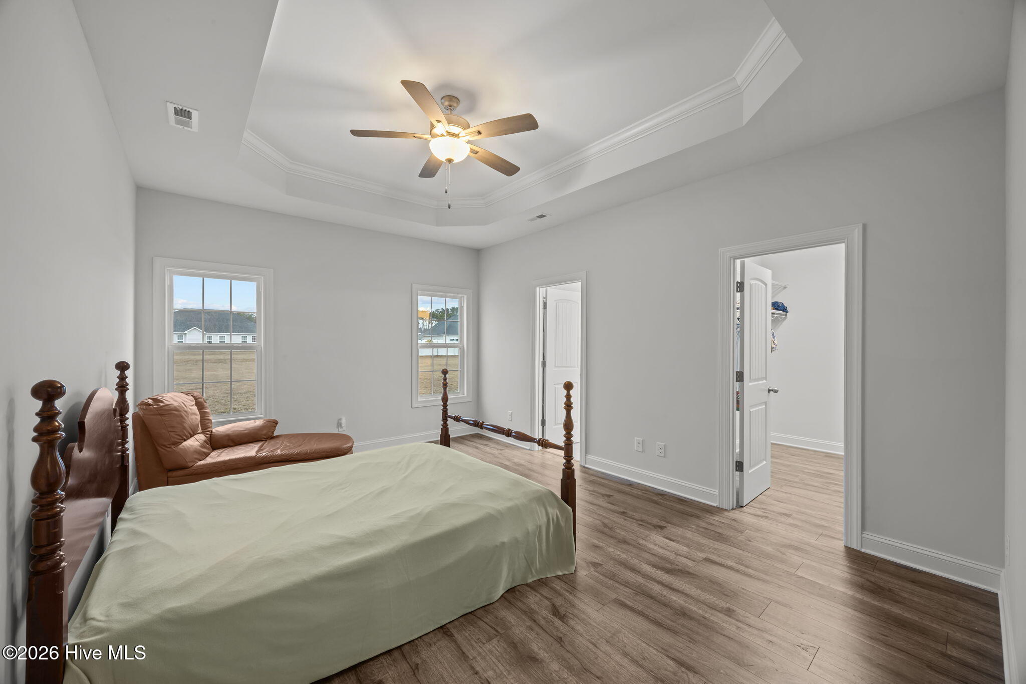 3002 Sharpnose Street New Bern, NC 28562 - Photo 15 of 53 Master bedroom (12' x 16') with trey ceiling, walk-in closet (9' x 7') and large master bath (9' x 9').