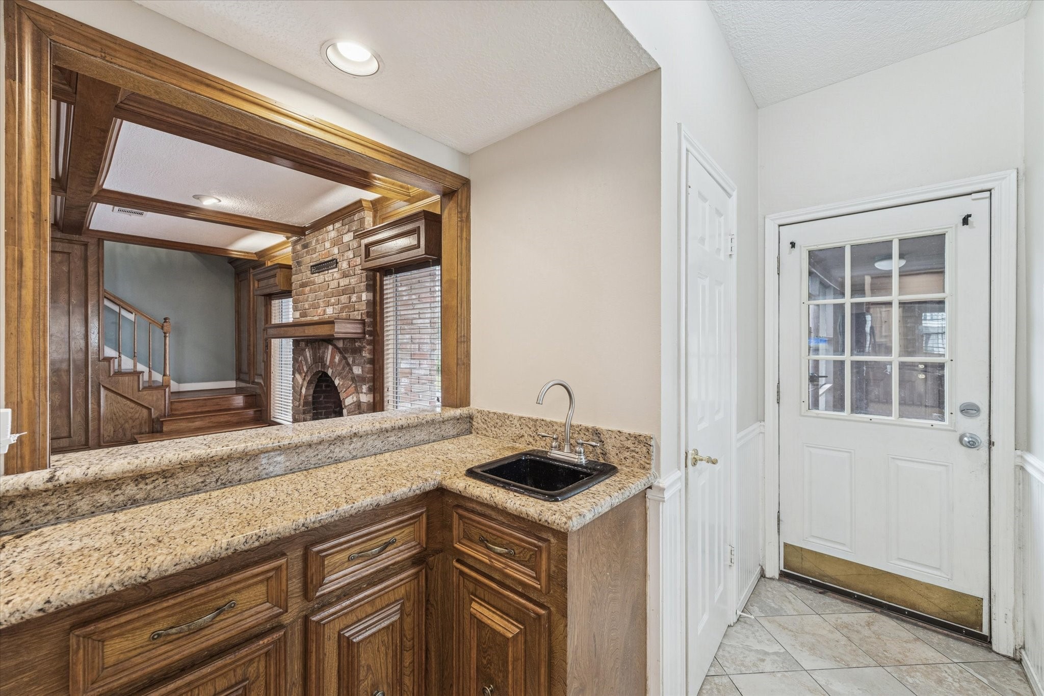 18327 Forest Elms Drive Spring, TX 77388 - Photo 13 of 30 a bathroom with a sink a vanity and a mirror