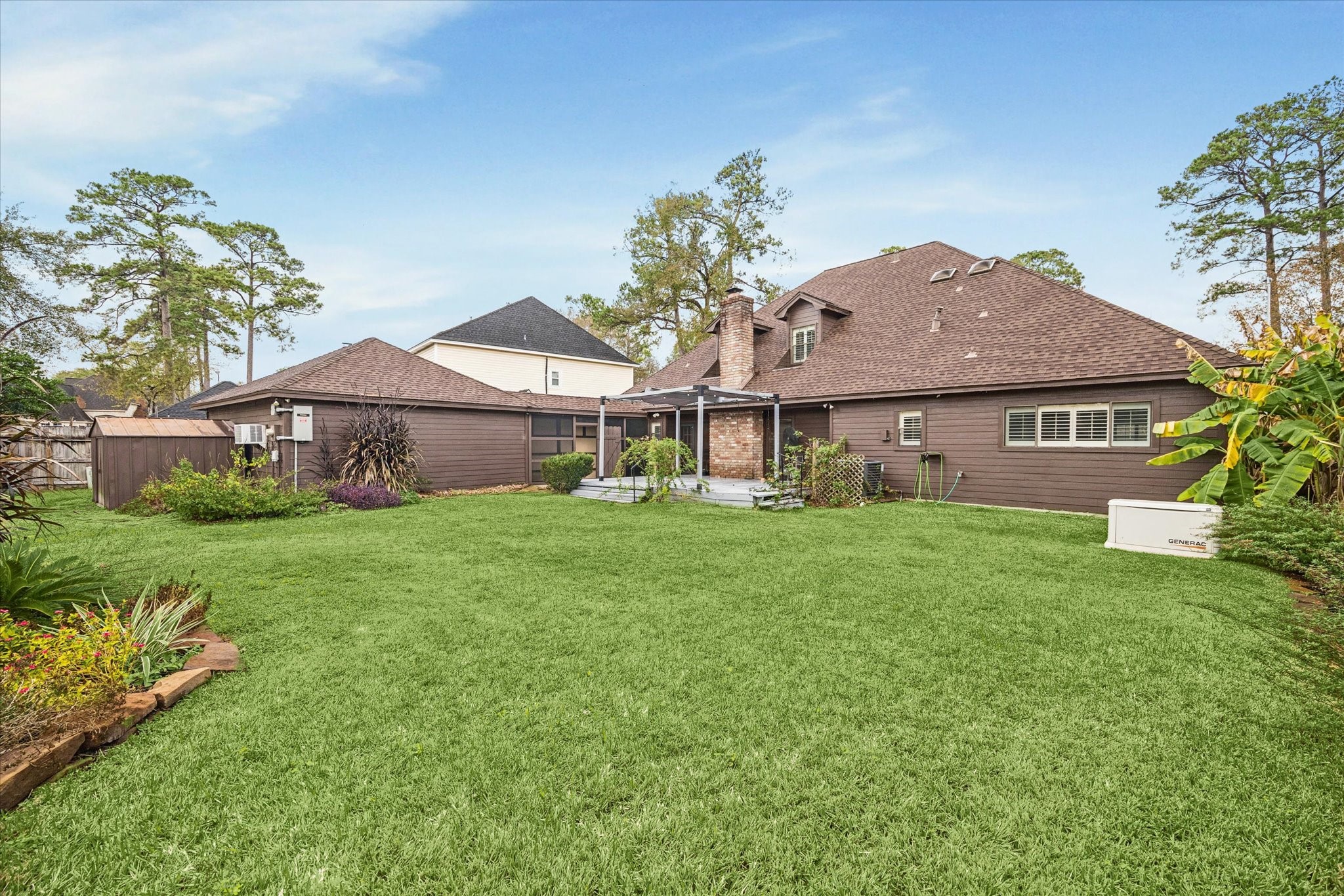 18327 Forest Elms Drive Spring, TX 77388 - Photo 28 of 30 a front view of a house with garden