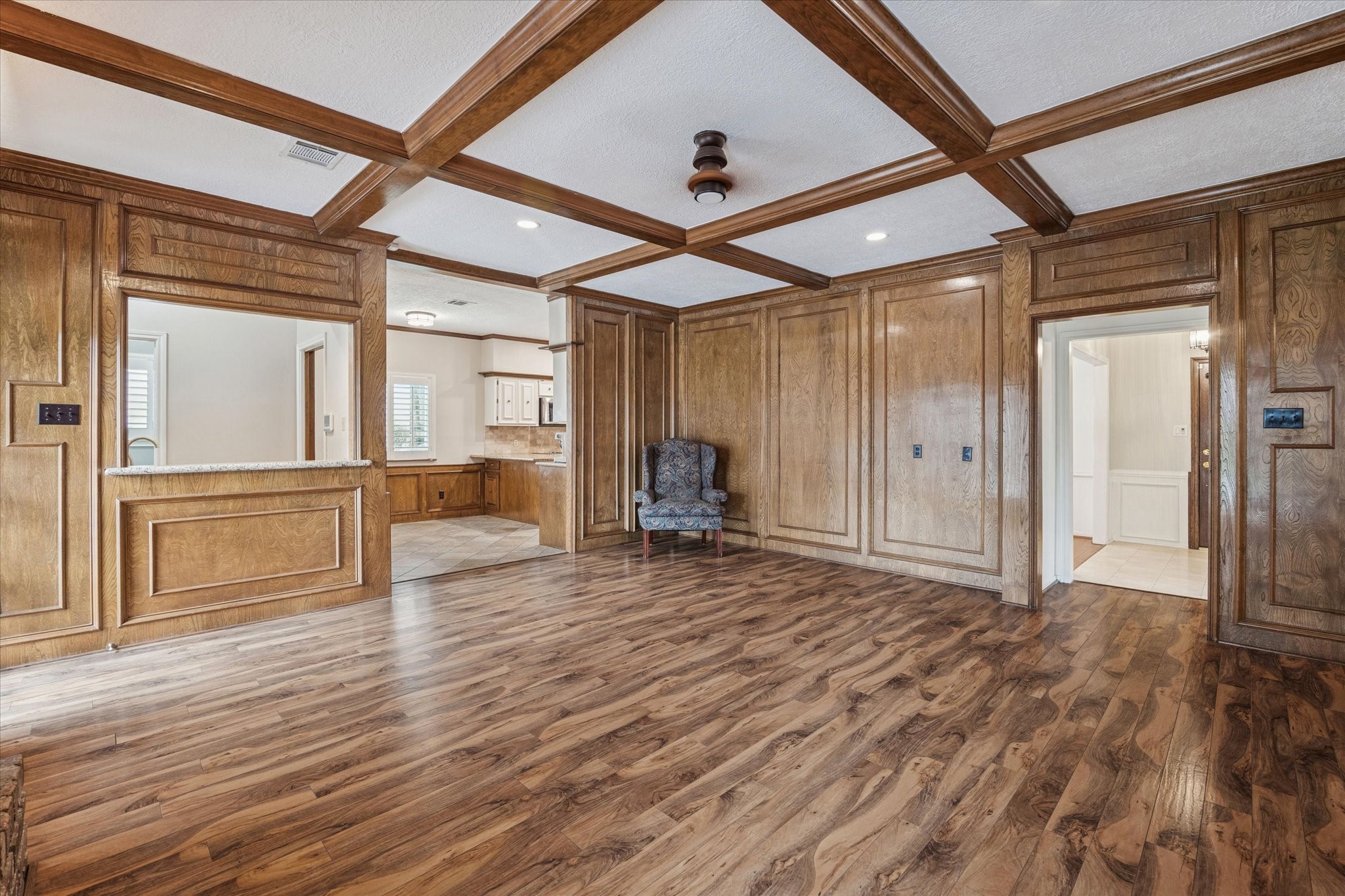 18327 Forest Elms Drive Spring, TX 77388 - Photo 7 of 30 a view of a livingroom with wooden floor