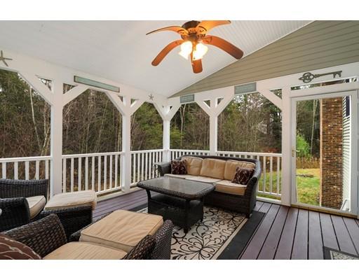 21 Valley View Circle Rutland, MA 01543 - Photo 28 of 40 a balcony with furniture and wooden floor