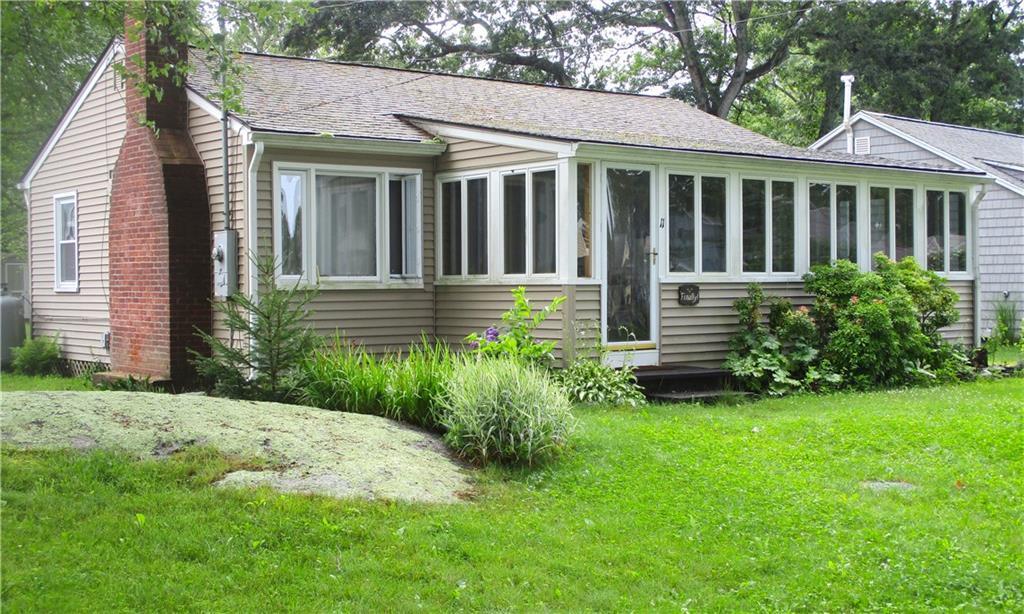 11 Carrington Road Old Lyme, CT 06371 - Photo 1 of 1 seasonal ranch at Point O Woods, level yard with room to park cars