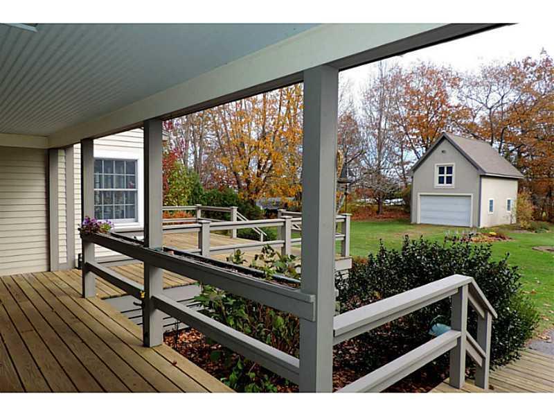 1024 Mere Point Road Brunswick, ME 04011 - Photo 8 of 32 Patio/Deck. Front porch looks over...