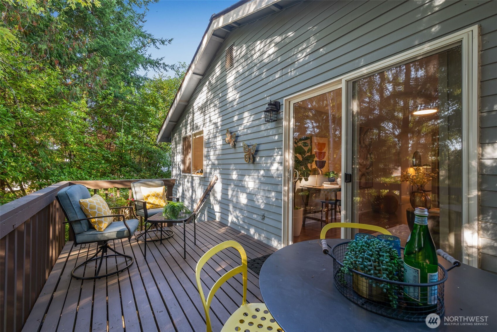 24431 11th Avenue South Des Moines, WA 98198 - Photo 25 of 39 a view of balcony with chairs and wooden floor