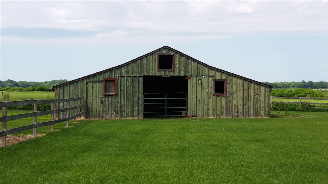 16844 Wheeler Road Durand, IL 61024 - Photo 19 of 22 a backyard of a house with lots of green space and mountain view in the back