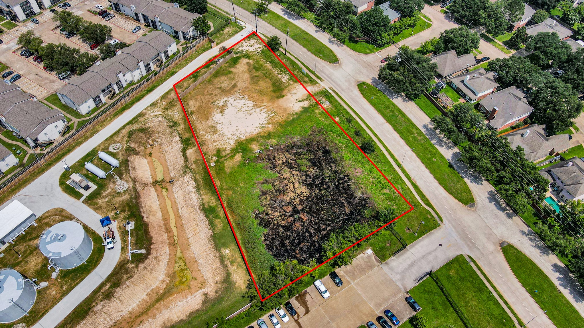 15200 Point Northwest Point Houston, TX 77095 - Photo 18 of 22 an aerial view of a house