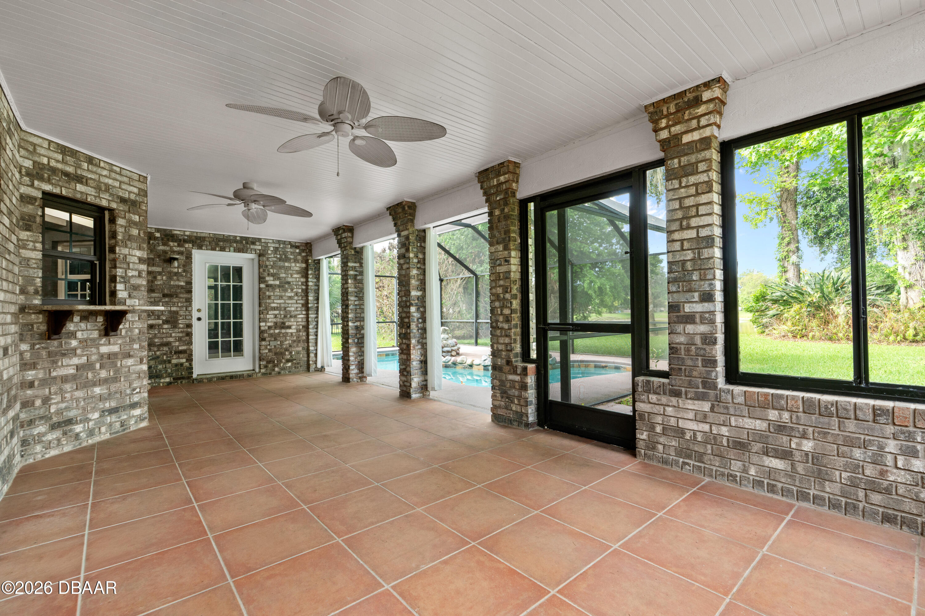 23 Bryan Cave Road South Daytona, FL 32119 - Photo 31 of 43 Screened lanai