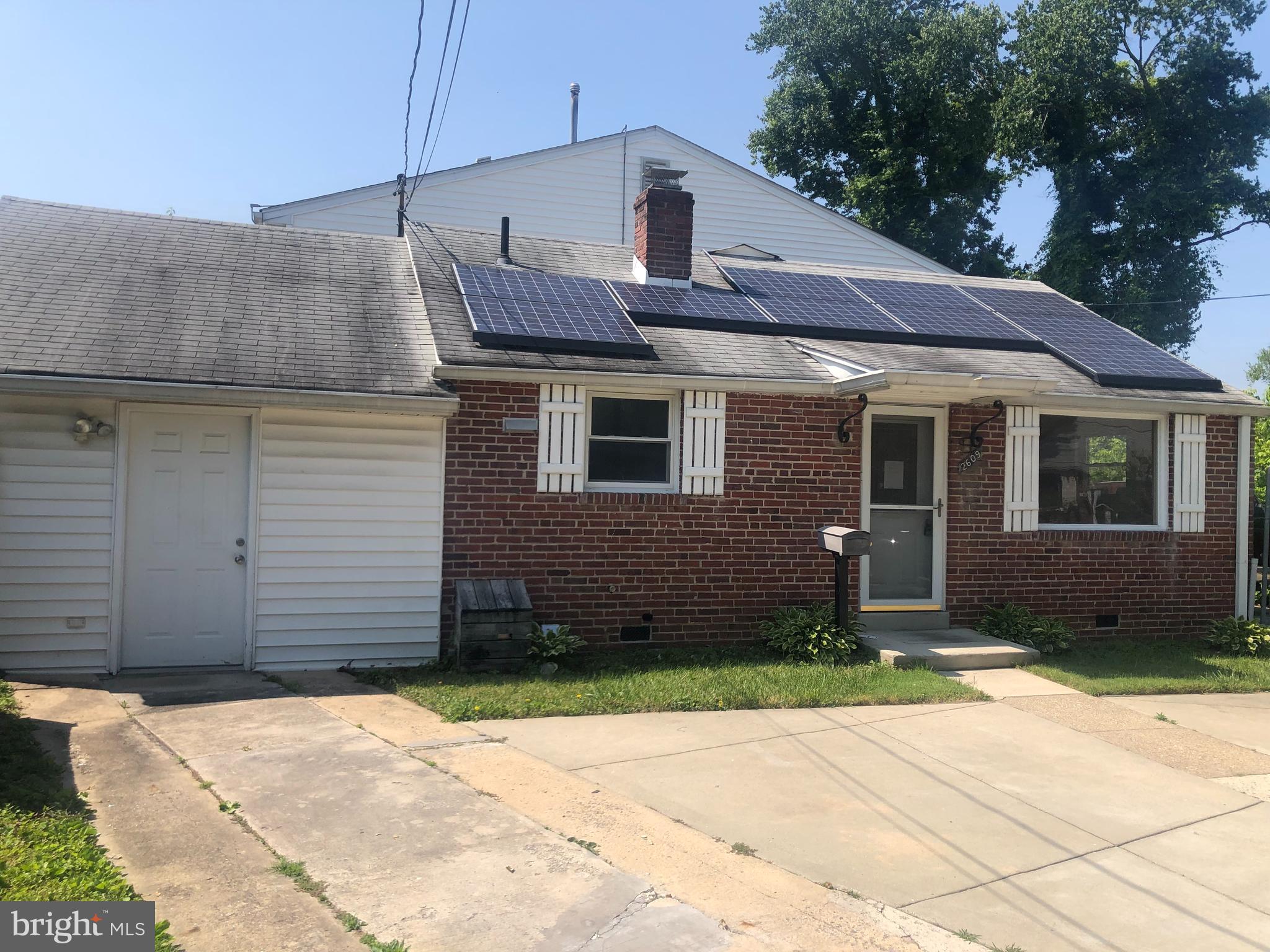 2609 Weisman Road Silver Spring, MD 20902 - Photo 2 of 33 Brick Front w/Solar Panels