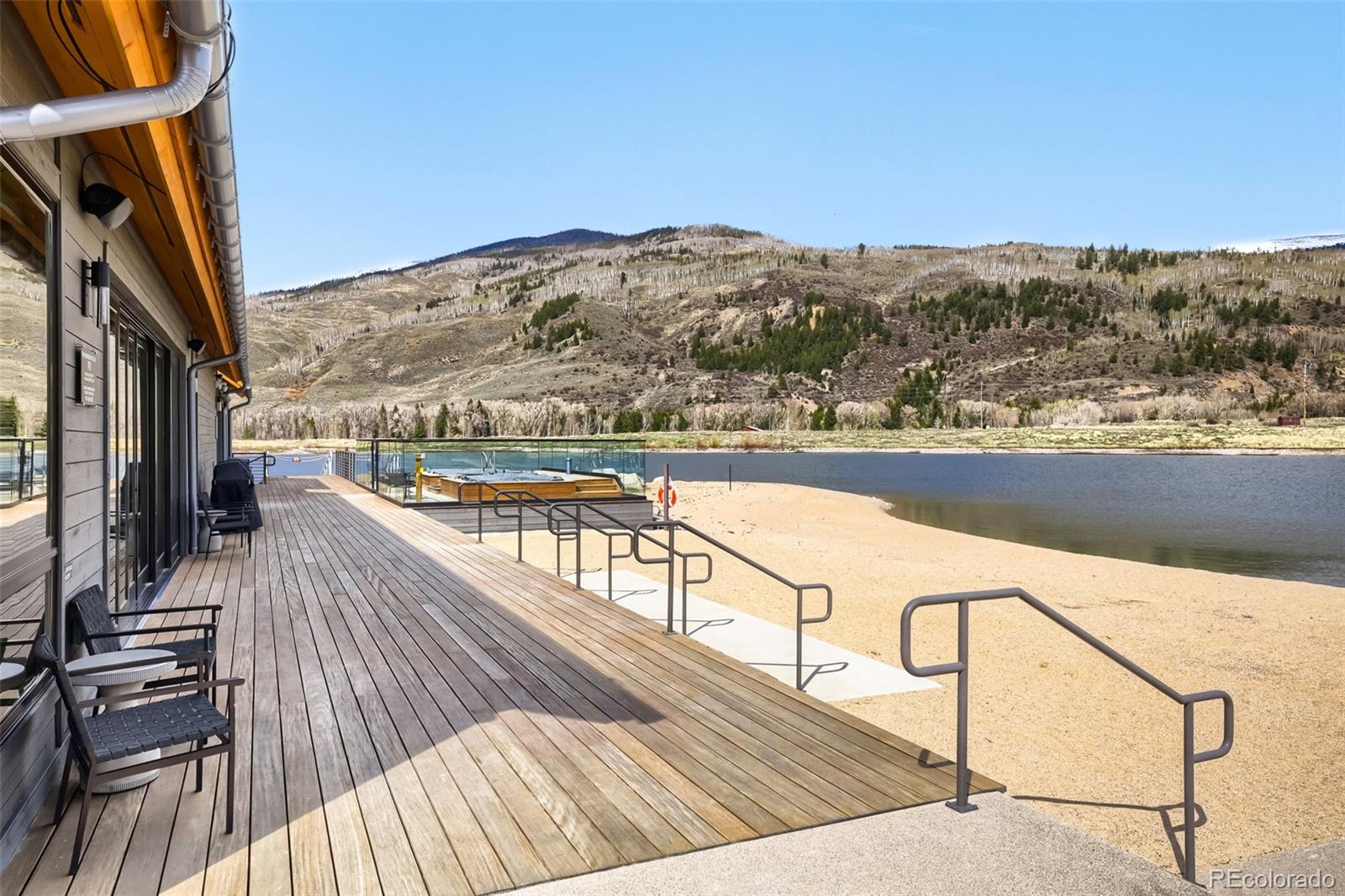 836 Maryland Creek Road Silverthorne, CO 80498 - Photo 40 of 49 a view of balcony with staircase