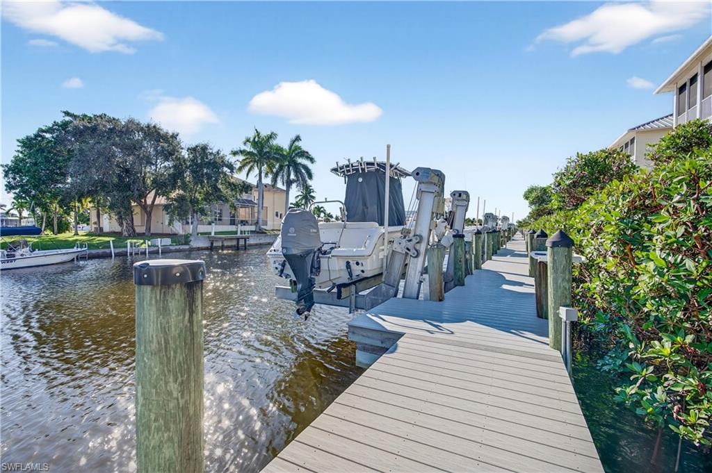 322 Angler Drive, Unit 502 Goodland, FL 34140 - Photo 31 of 38 Dock with 13,000LB boat lift