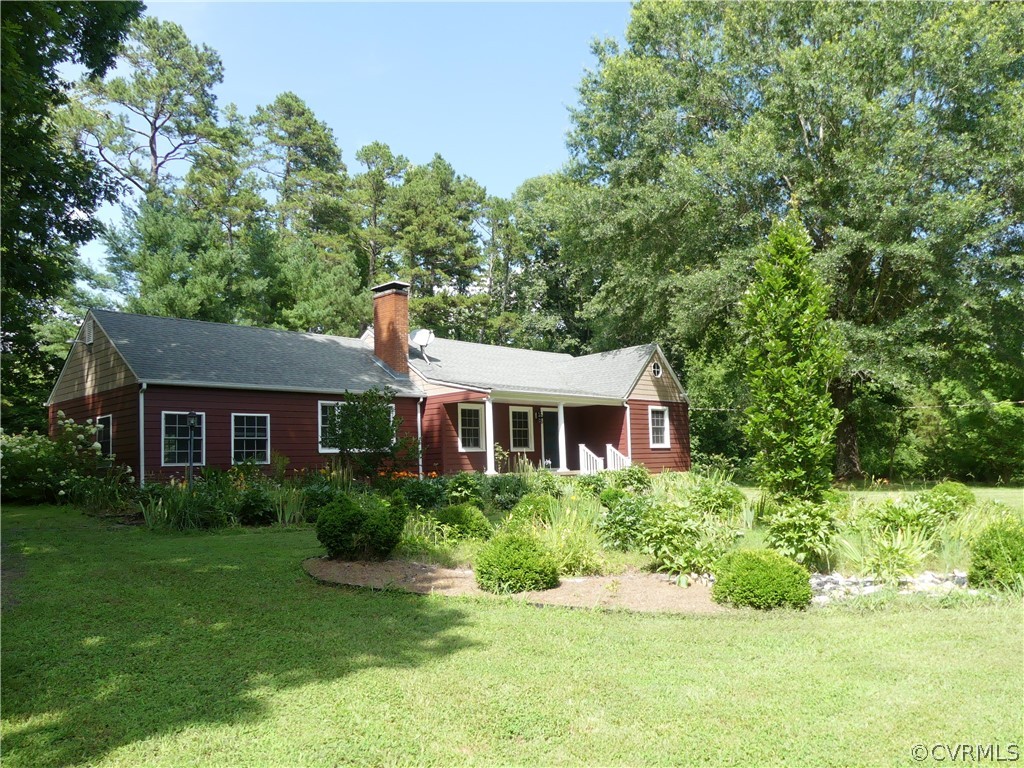 272 Germantown Road Keysville, VA 23947 - Photo 1 of 34 front view of a house with a yard