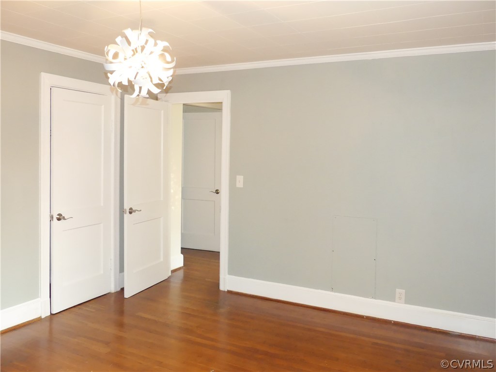 272 Germantown Road Keysville, VA 23947 - Photo 21 of 34 a view of a chandelier fan and wooden floor