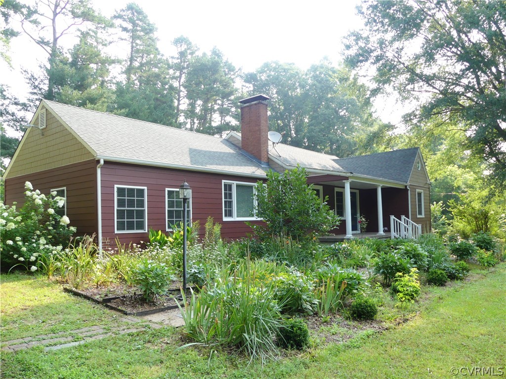 272 Germantown Road Keysville, VA 23947 - Photo 4 of 34 a front view of a house with a yard