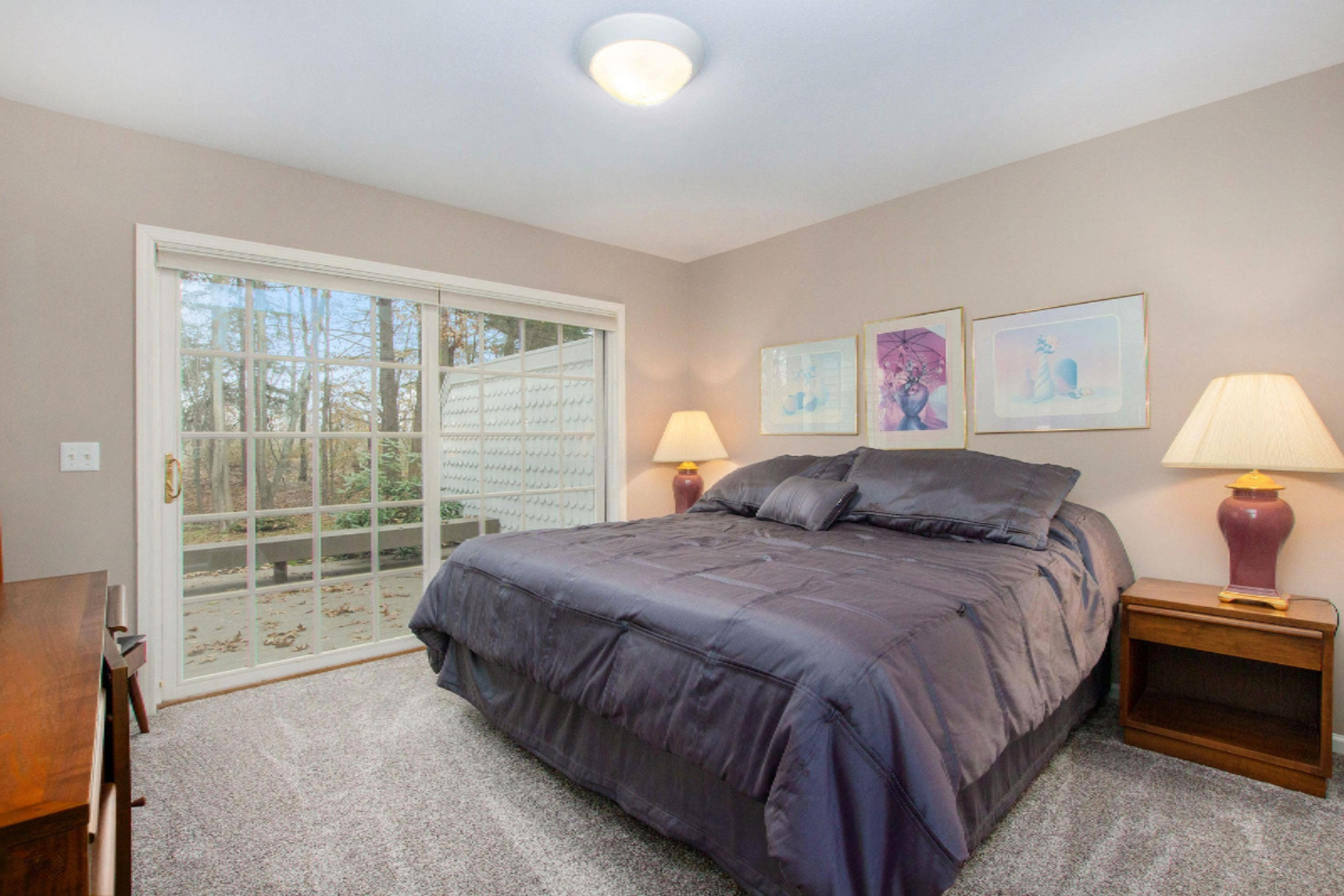 2962 Ridgeview Street, Unit 22 North Muskegon, MI 49445 - Photo 15 of 34 Main-floor master w private deck