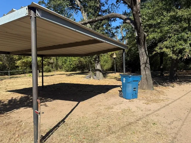 a view of a roof deck