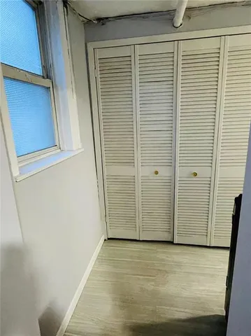 a view of front door