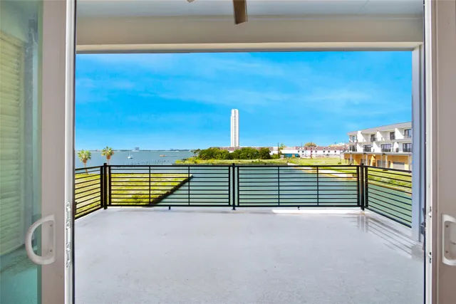 a view of outdoor space and deck