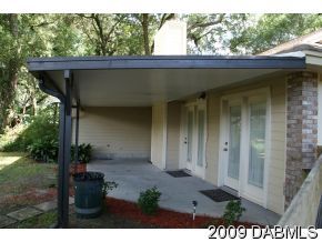 2671 Spring Court DeLand, FL 32720 - Photo 11 of 11 a view of outdoor space and yard from deck