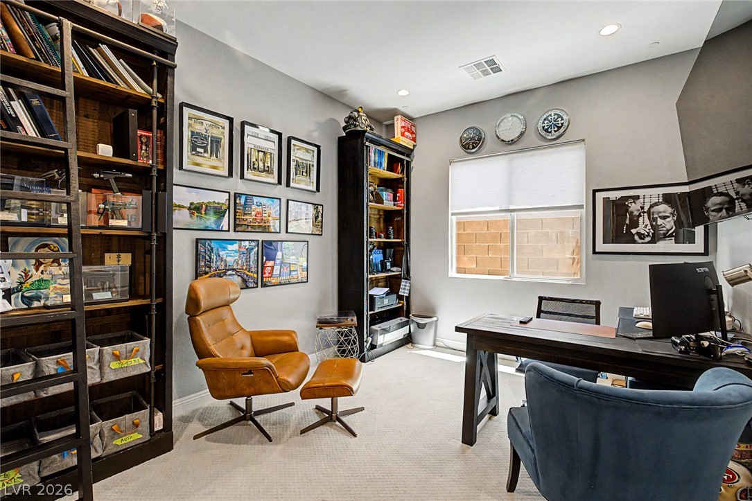 6014 Willow Ridge Court Las Vegas, NV 89135 - Photo 59 of 99 This versatile space provides a productive home office environment.