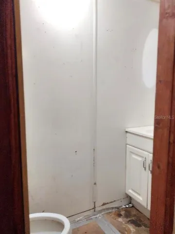a bathroom with a sink