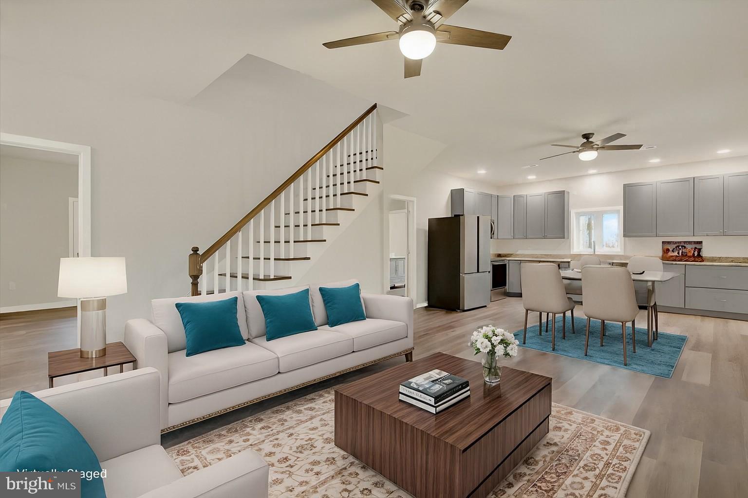 2 Pecan Trail Fairfield, PA 17320 - Photo 7 of 45 a living room with furniture kitchen view and a table