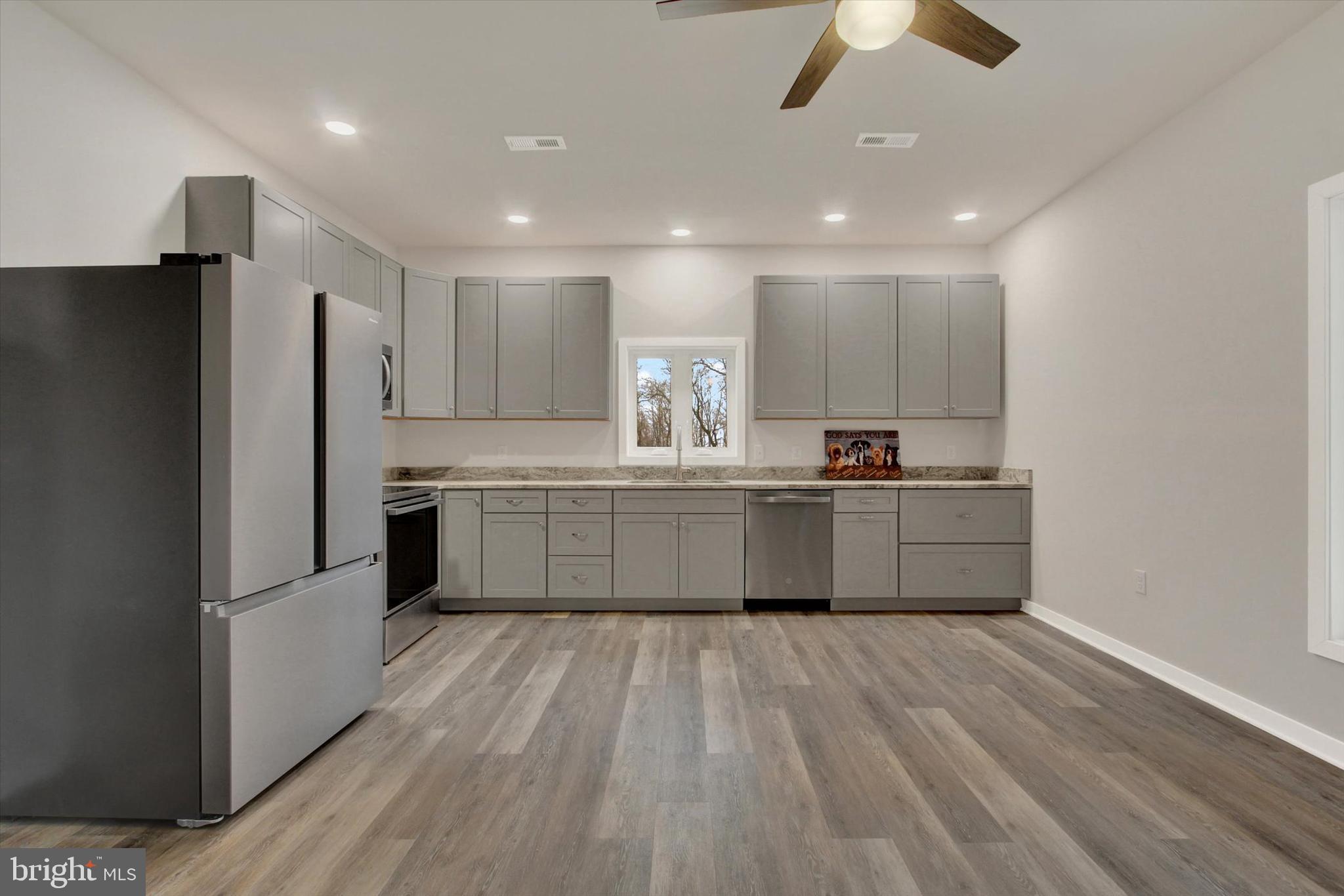 2 Pecan Trail Fairfield, PA 17320 - Photo 8 of 45 a kitchen with stainless steel appliances a sink and a refrigerator