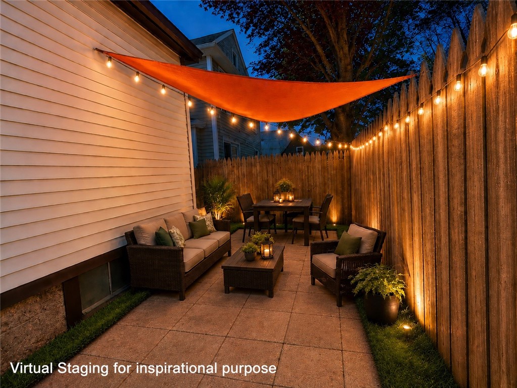 416 Benton Street Rochester, NY 14620 - Photo 35 of 38 Transform the patio with decor