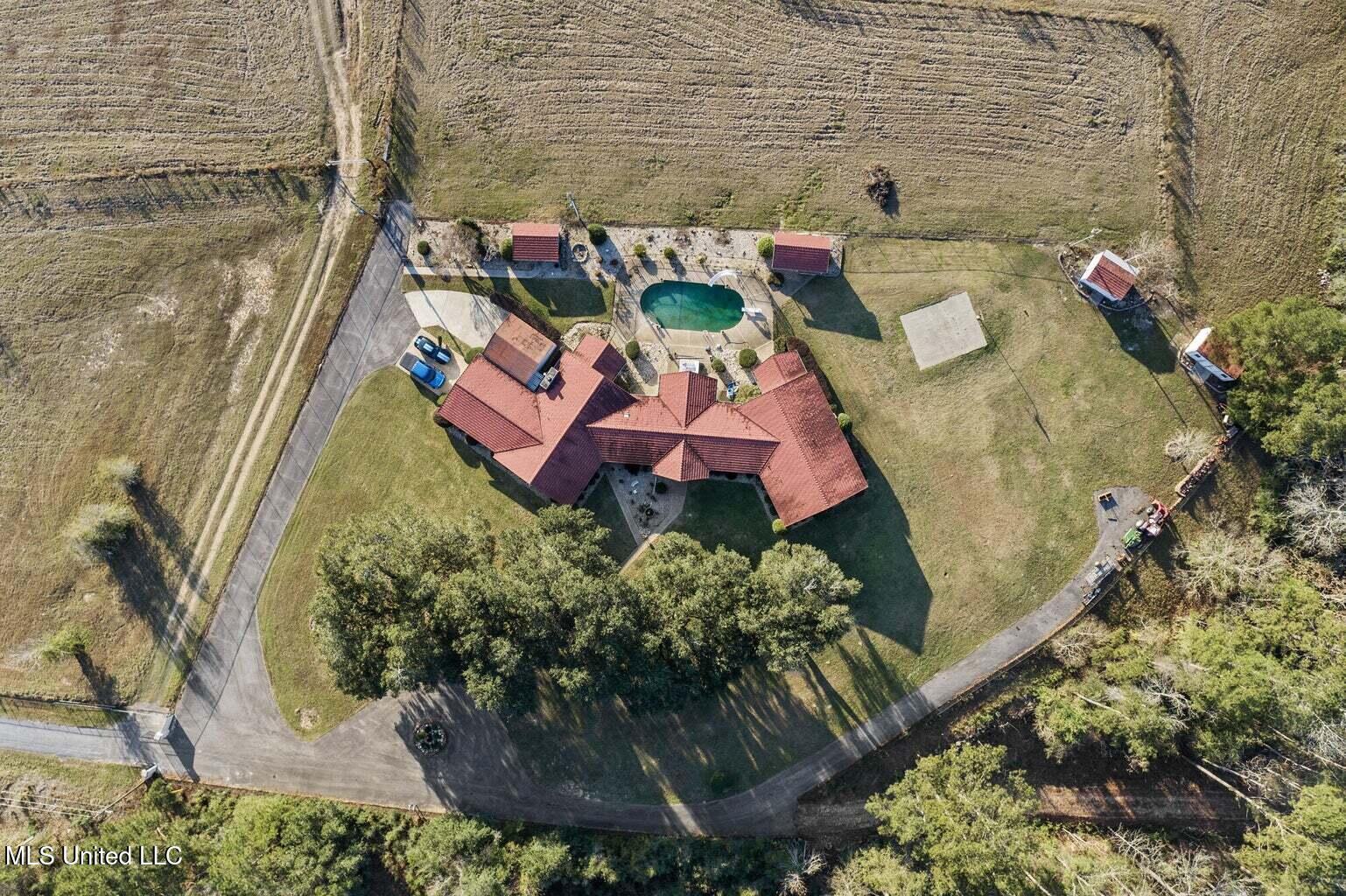 113 Lucas Road Sumrall, MS 39482 - Photo 5 of 52 Overhead View 2