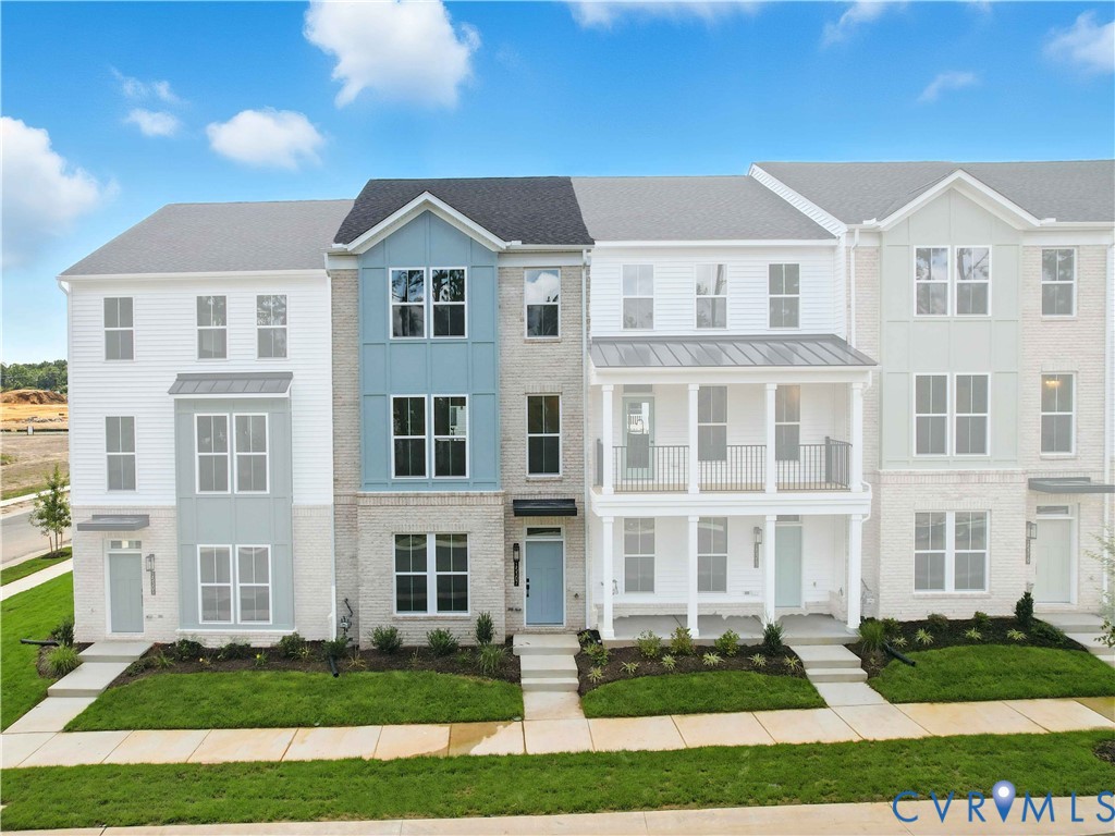 15307 Sunray Way Chesterfield, VA 23832 - Photo 1 of 27 a front view of a residential apartment building with a yard