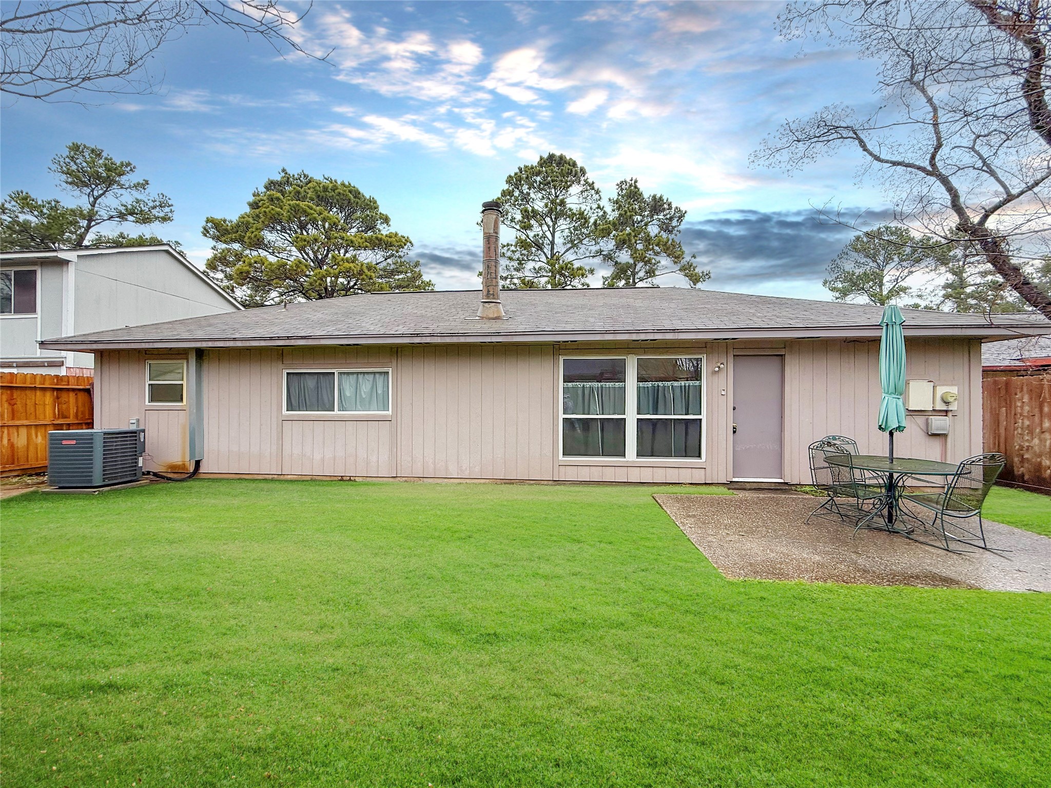 4831 Diehlwood Place Spring, TX 77388 - Photo 12 of 12 a front view of house with yard and outdoor seating