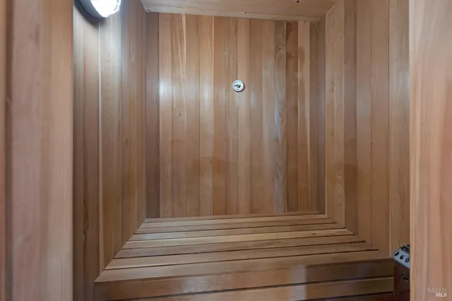 a view of a living room with furniture