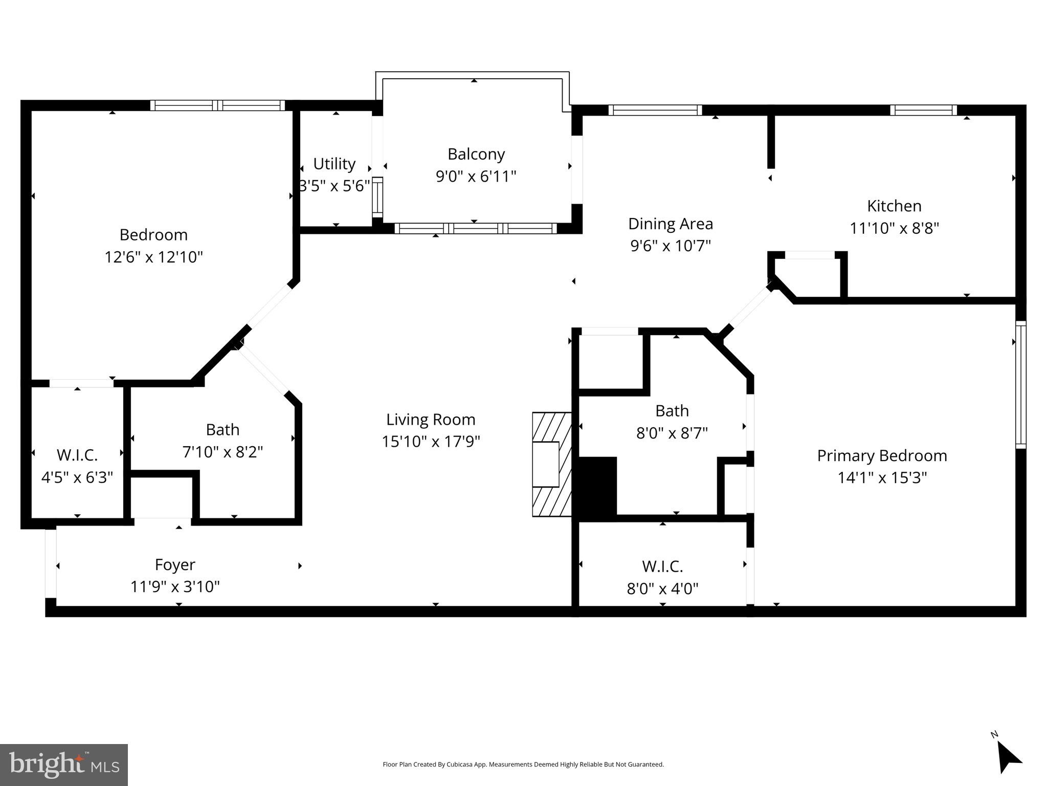 521 Constellation Square Southeast, Unit E Leesburg, VA 20175 - Photo 25 of 27 a picture of a floor plan