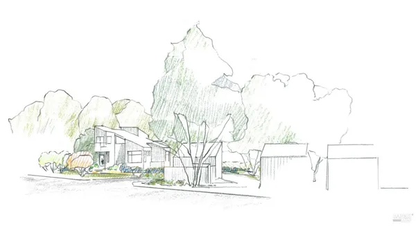 a picture of a person on a street