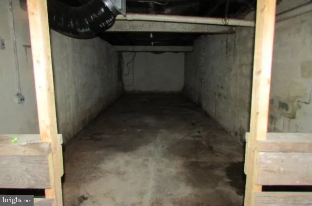 a view of basement