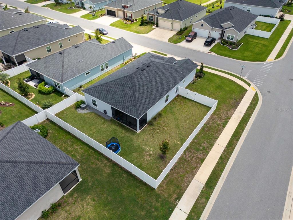 7580 Southwest 78th Terrace Ocala, FL 34481 - Photo 38 of 48 an aerial view of a house with a garden