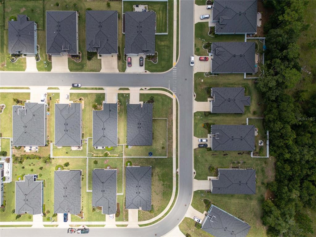 7580 Southwest 78th Terrace Ocala, FL 34481 - Photo 41 of 48 an aerial view of multiple houses with outdoor space