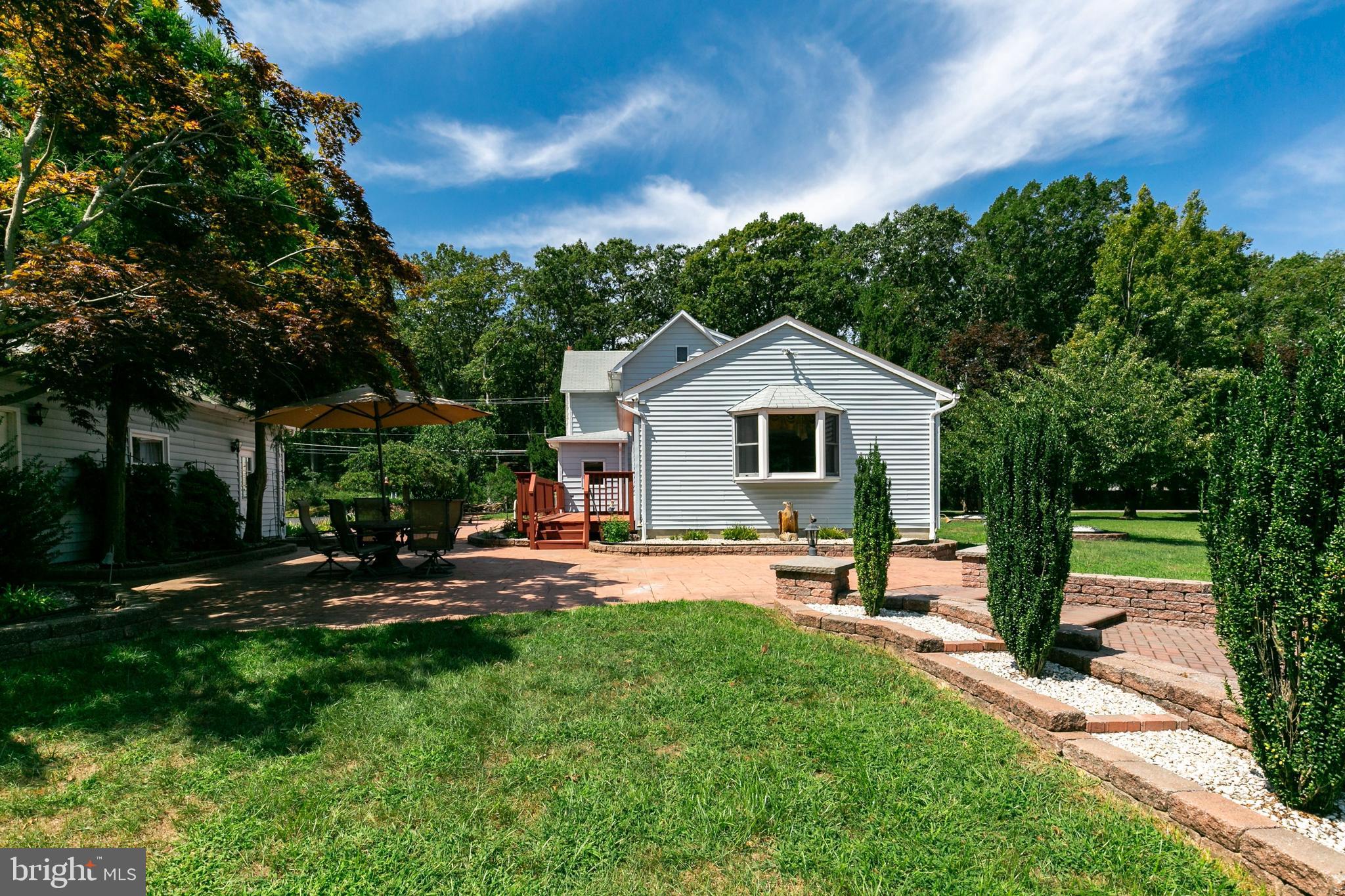 86 Hopkins Road New Egypt, NJ 08533 - Photo 32 of 37 a view of a house with backyard and sitting area