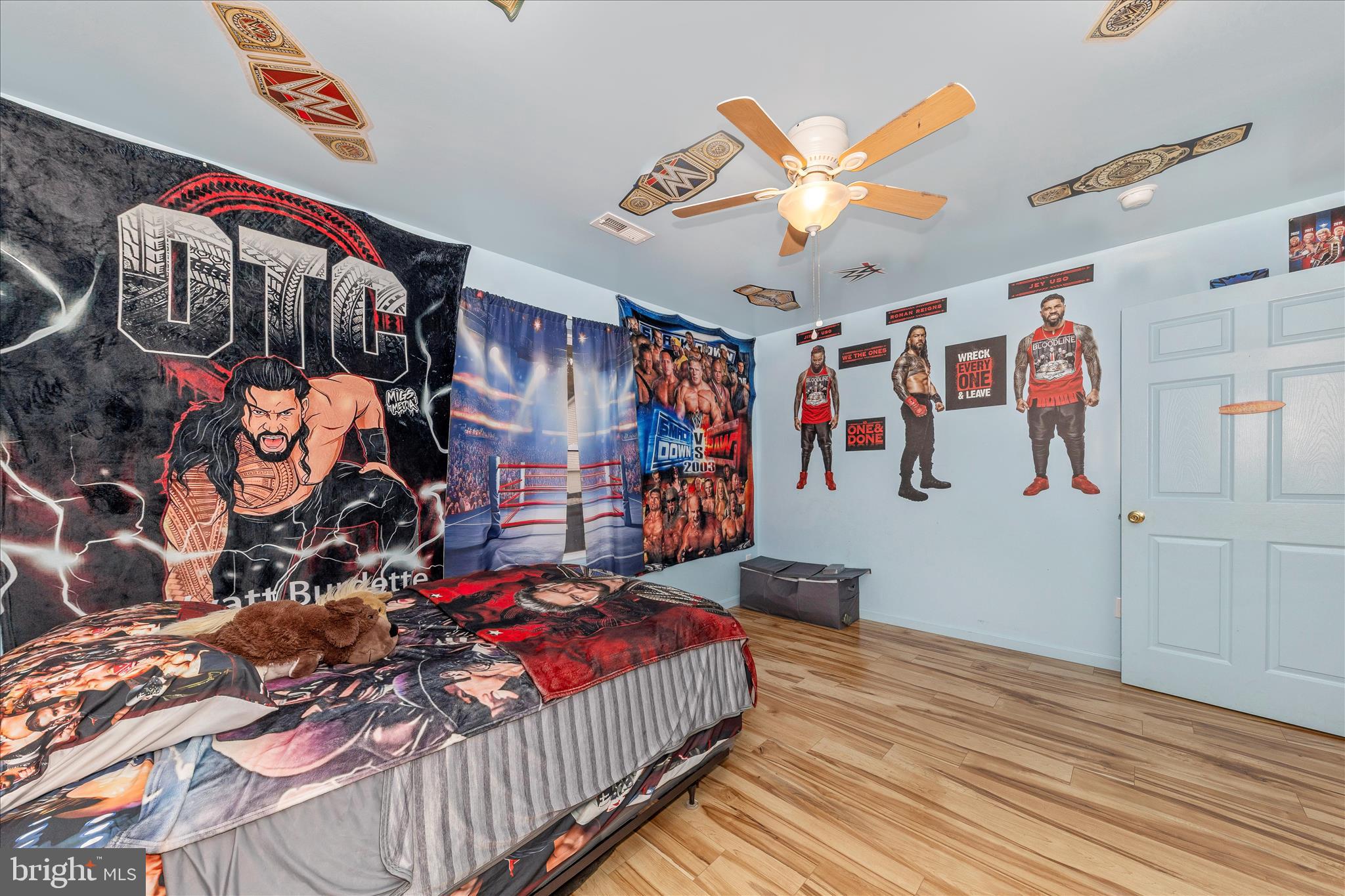 2915 Fry Road Jefferson, MD 21755 - Photo 32 of 66 a bedroom with a bed and cabinets