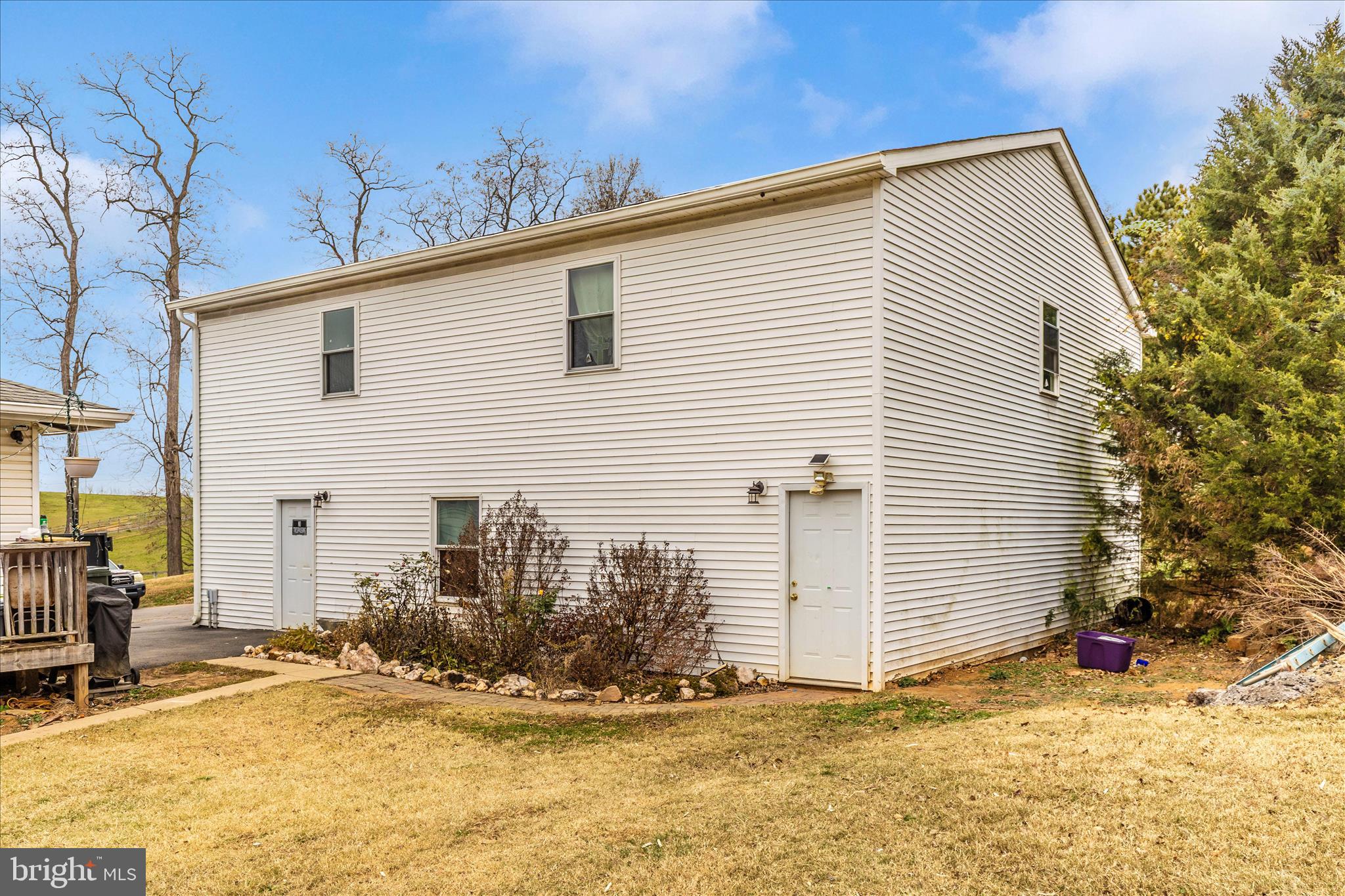 2915 Fry Road Jefferson, MD 21755 - Photo 58 of 66 a view of a house with yard and garage