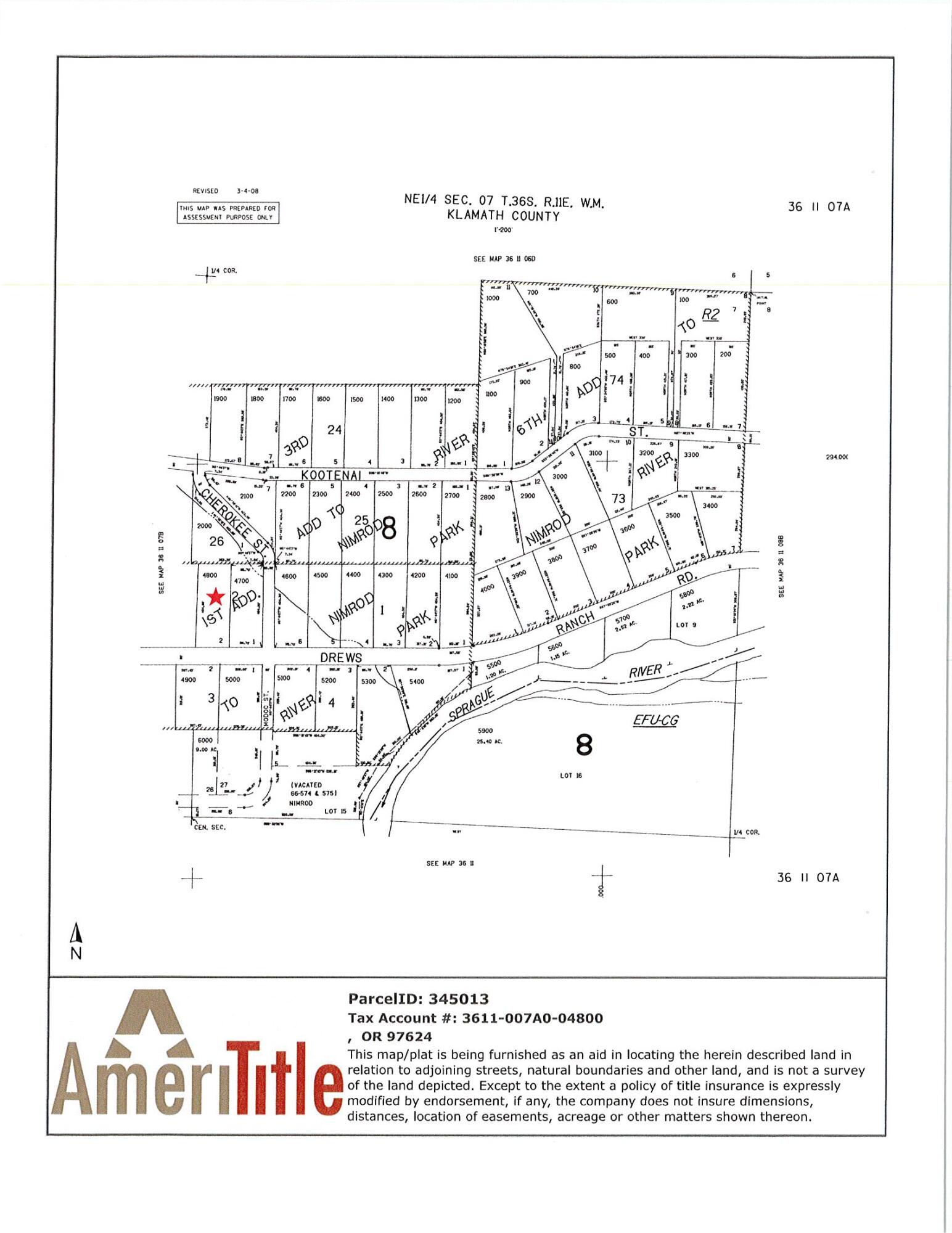 Drews Road Chiloquin, OR 97624 - Photo 17 of 20 Plat Map - 6