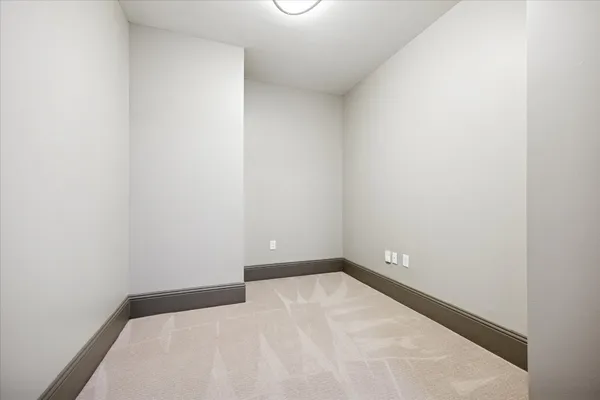 a view of empty room