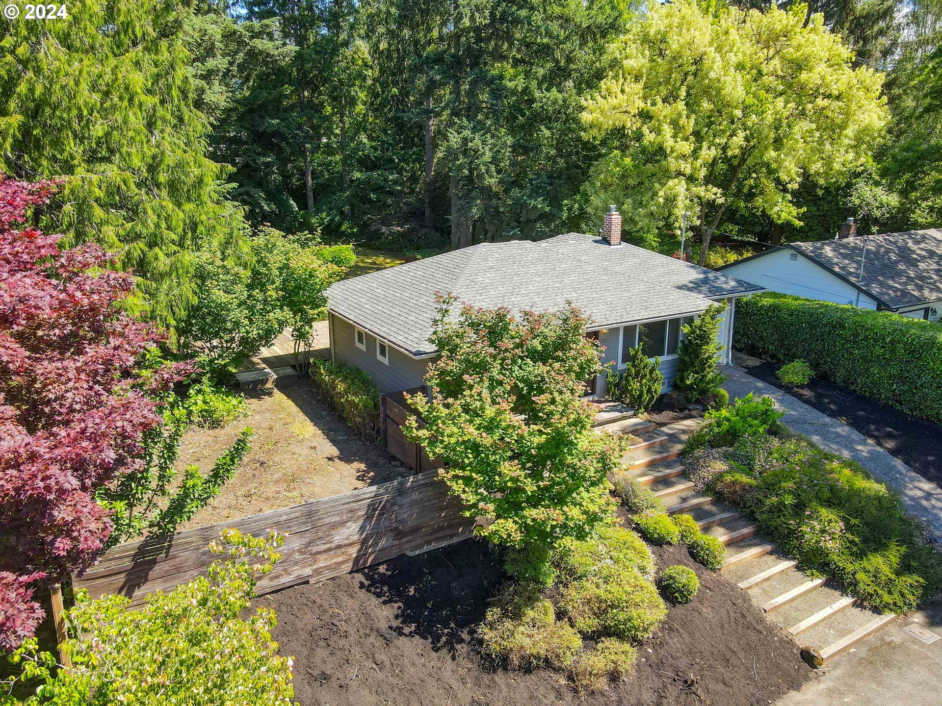 5205 Southwest Nebraska Street Portland, OR 97221 - Photo 23 of 27 Drone View/UAV